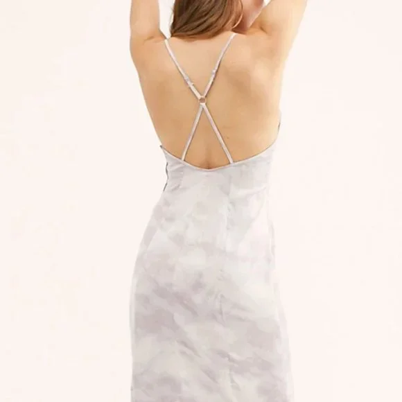 NWT FREE PEOPLE Chasing Shadows Slip Dress  size S - Picture 3 of 16